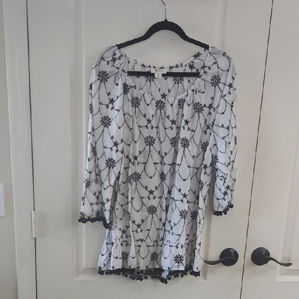 Black And White XL Style & Co